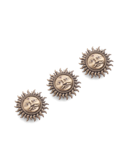 Radiant Surya Dev Button Cover