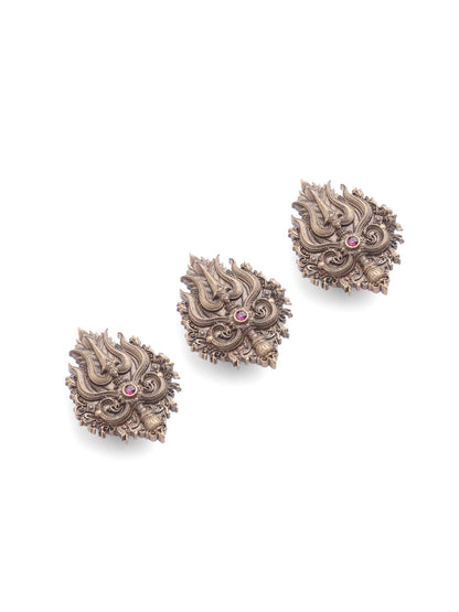 Powerful Trishul Button Cover