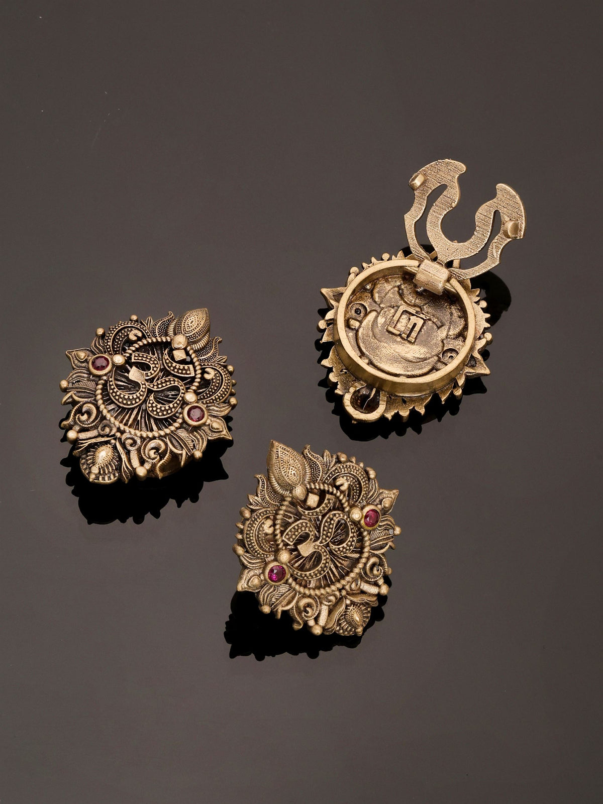 Divine Om Button Cover