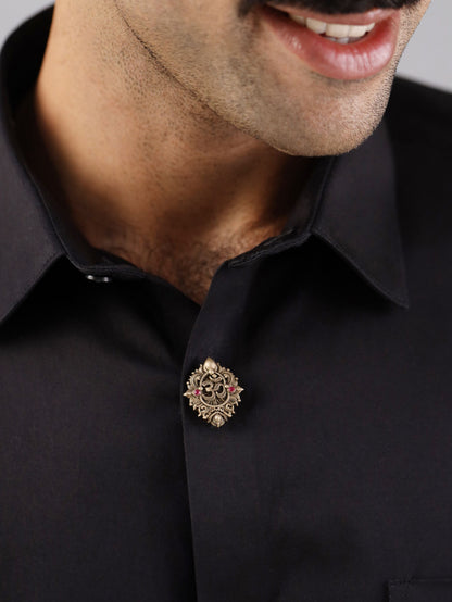 Divine Om Button Cover
