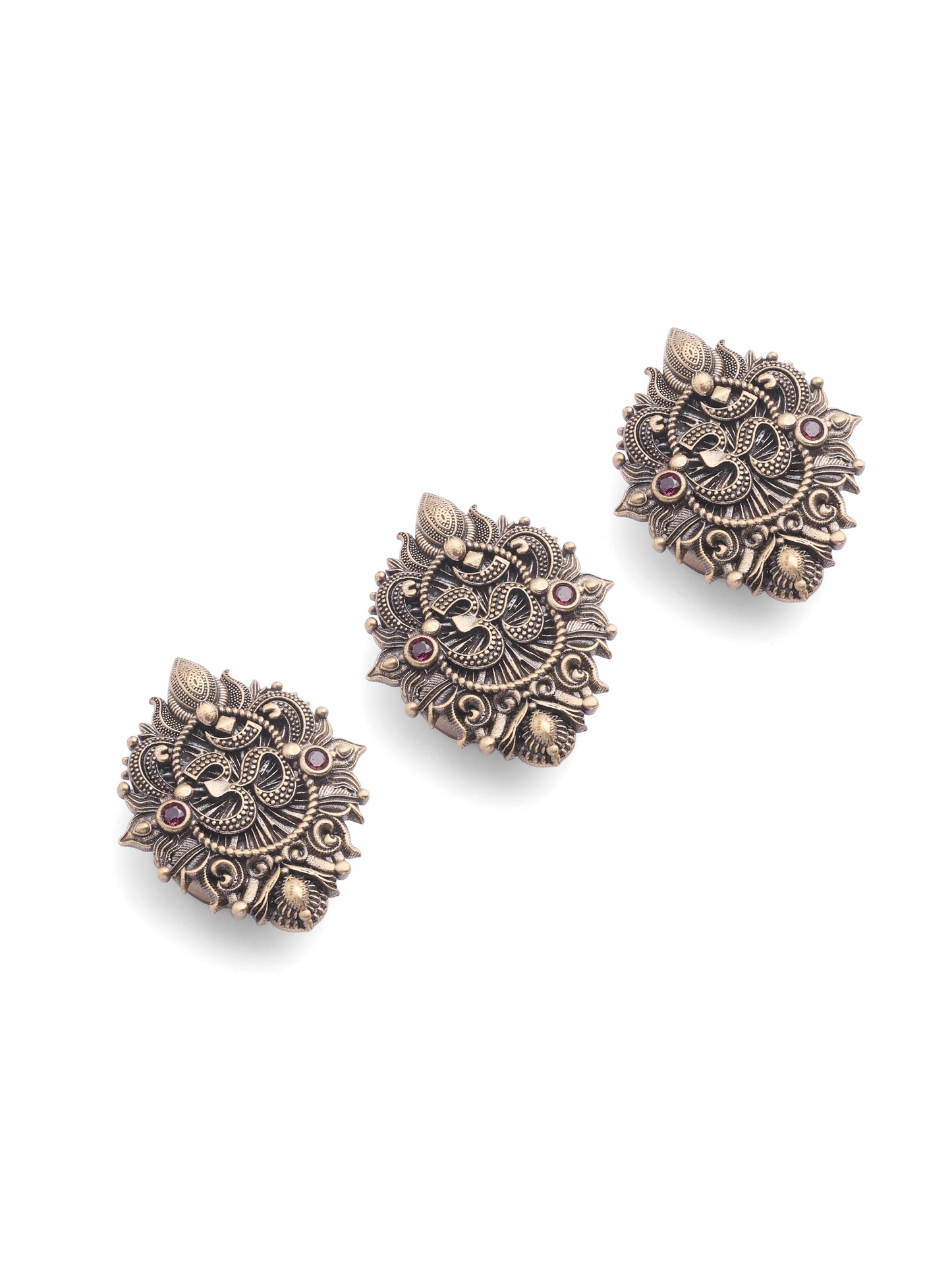Divine Om Button Cover