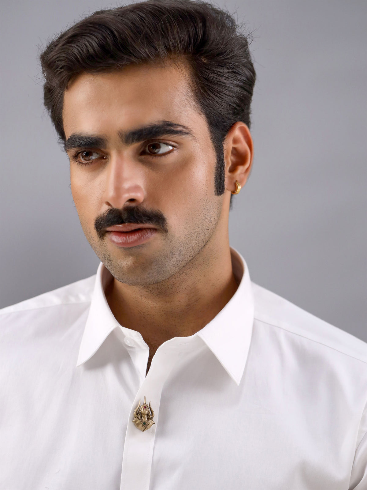 Majestic Mahadev Button Cover