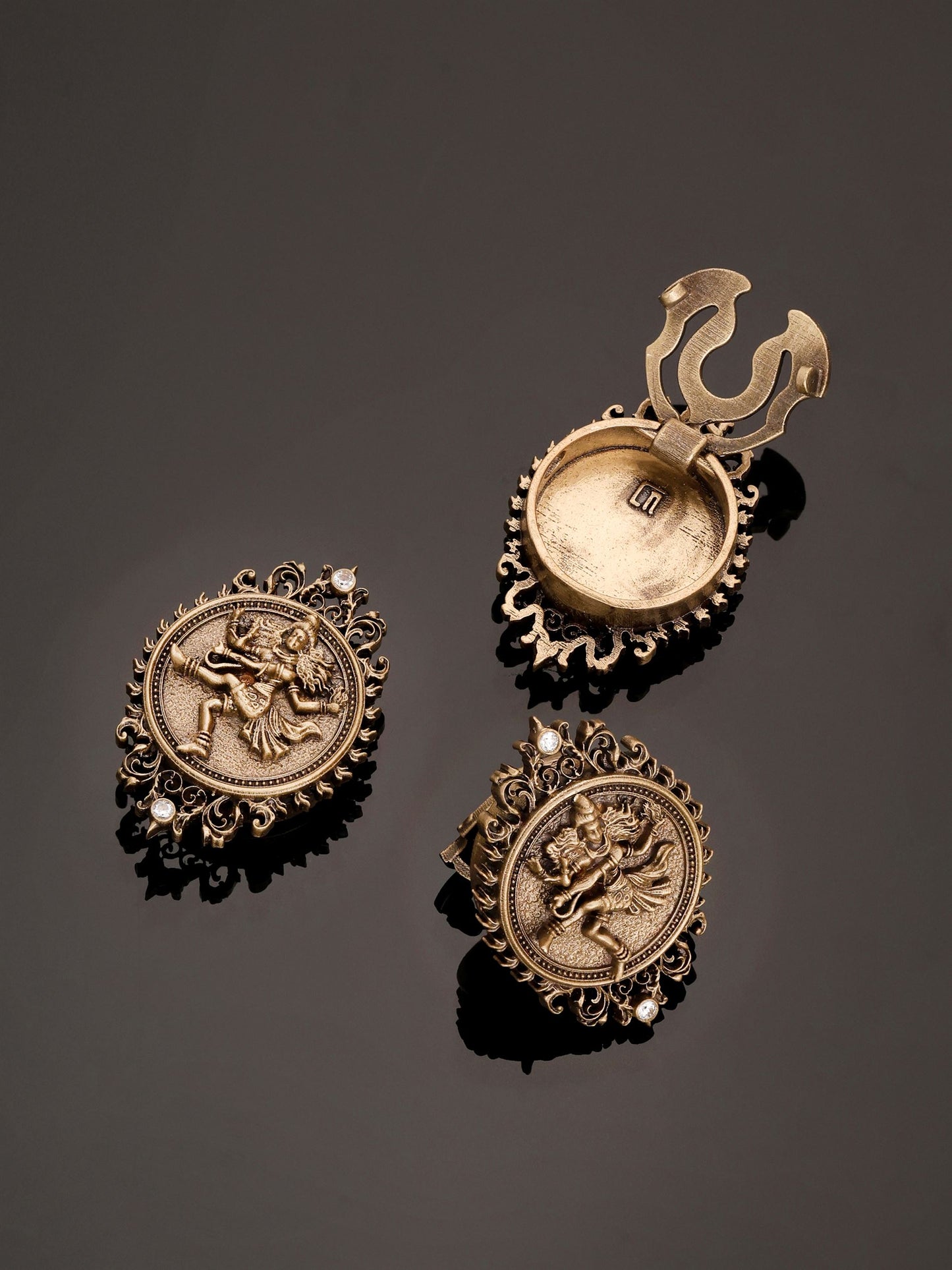 Divine Nataraja Button Cover