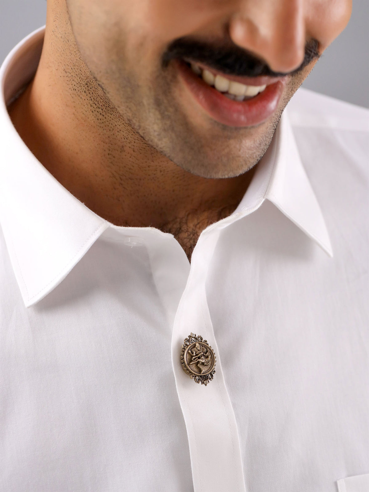 Divine Nataraja Button Cover