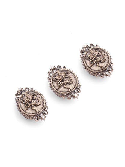 Divine Nataraja Button Cover