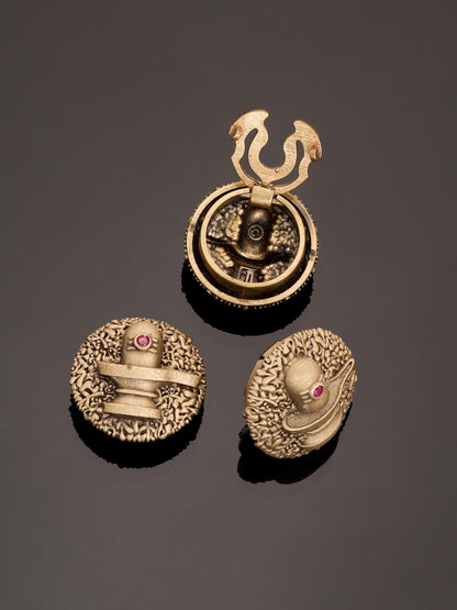 Divine Shivling Button Cover