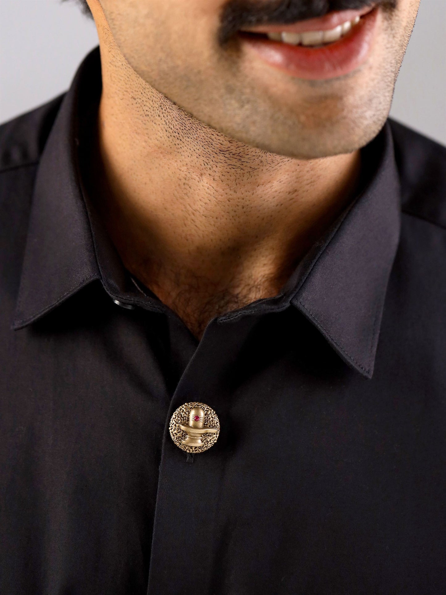 Divine Shivling Button Cover