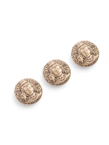 Serene Mahadev Button Cover