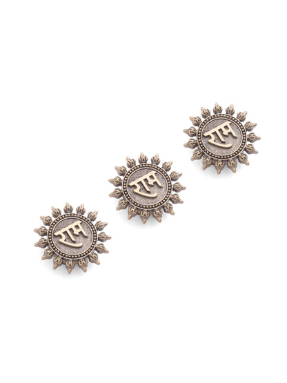 Divine Shri Ram Button Cover