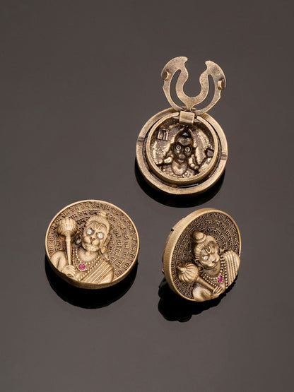 Powerful Hanuman Ji Button Cover