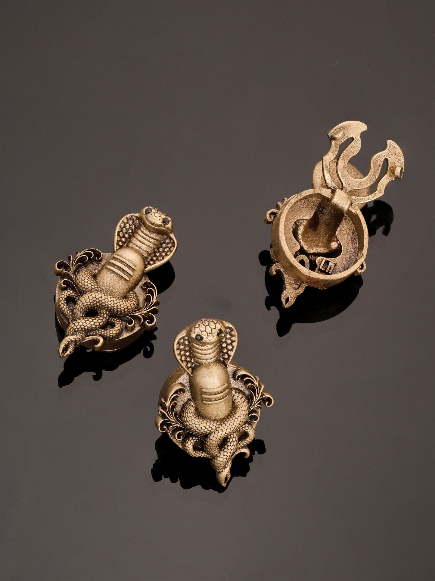 Sacred Naag Shivling Button Cover