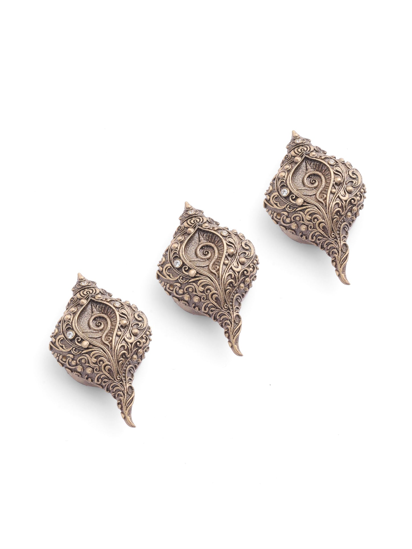 Sacred Shankh Button Cover
