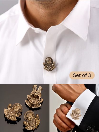 Divine Jagannath Button Cover