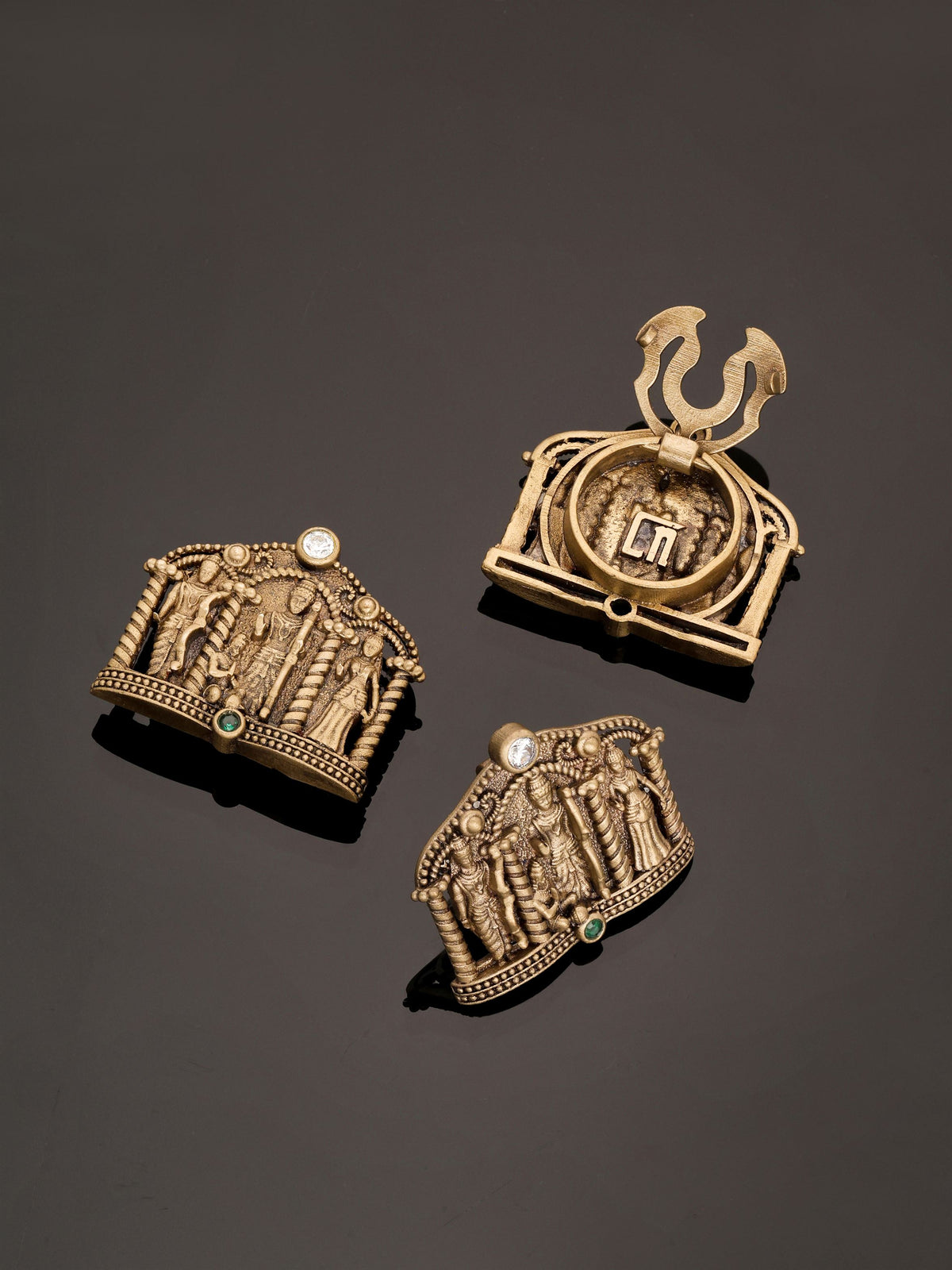Divine Ram Darbar Button Cover