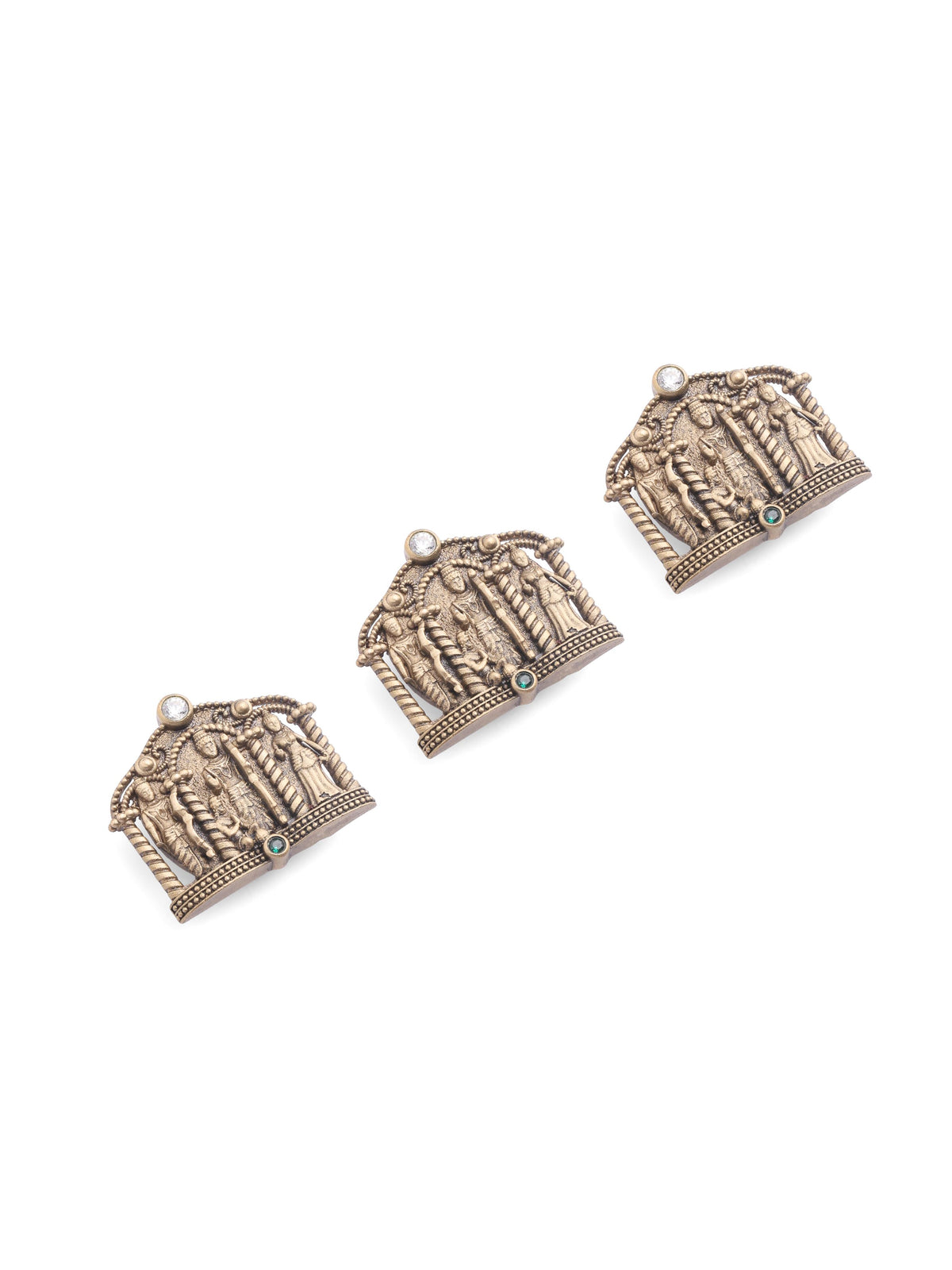 Divine Ram Darbar Button Cover
