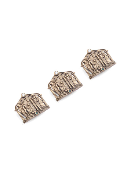 Divine Ram Darbar Button Cover