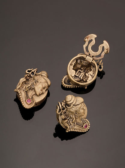Serene Mahadev Profile Button Cover