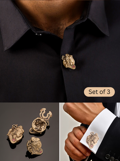 Serene Mahadev Profile Button Cover