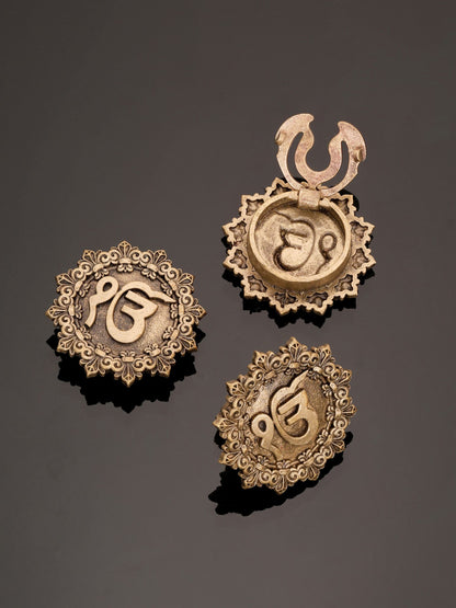 Sacred Ik Onkar Button Cover