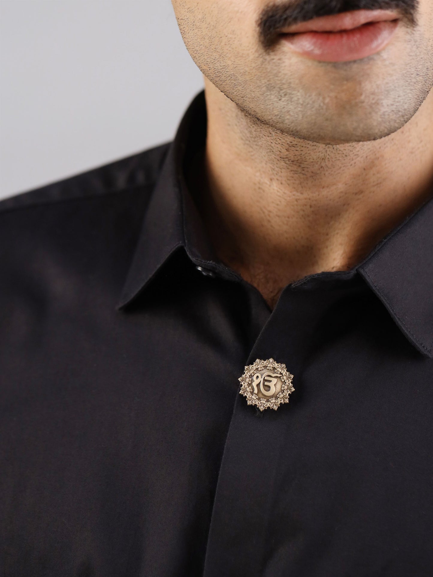 Sacred Ik Onkar Button Cover