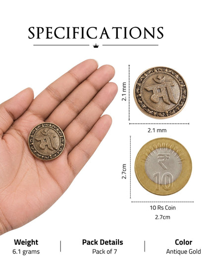 Maa Ashirwad Button Cover