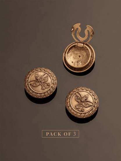 Devi Drishti Button Cover