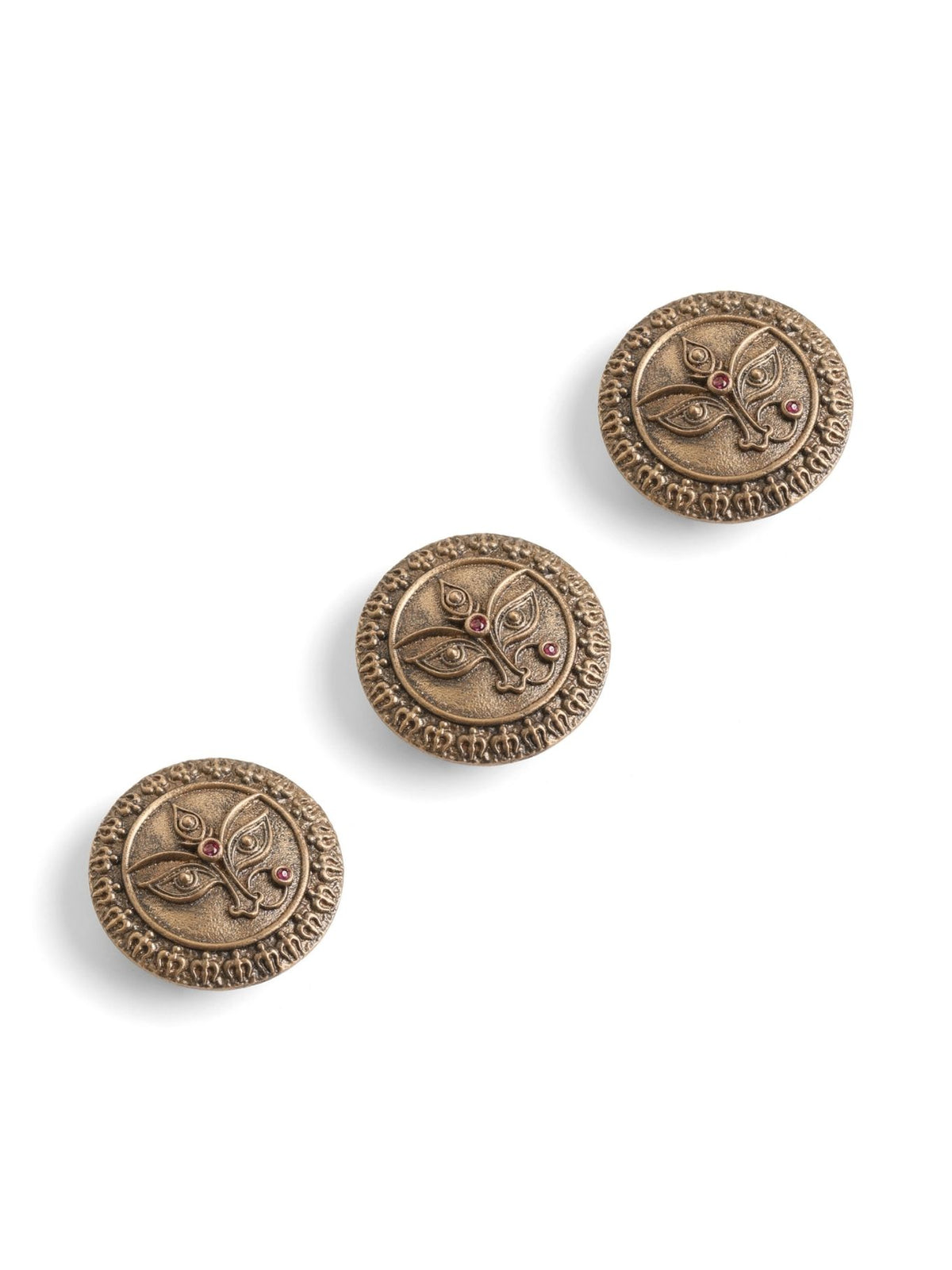 Devi Drishti Button Cover