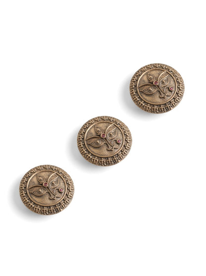 Devi Drishti Button Cover