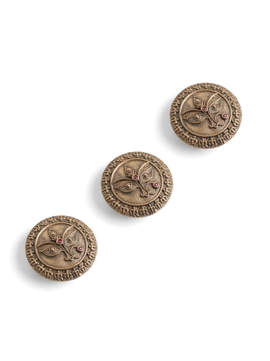 Devi Drishti Button Cover