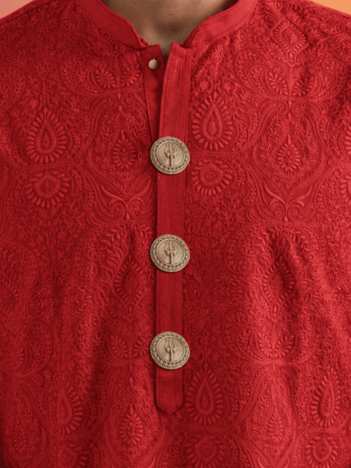 Trishul Kavach Button Cover