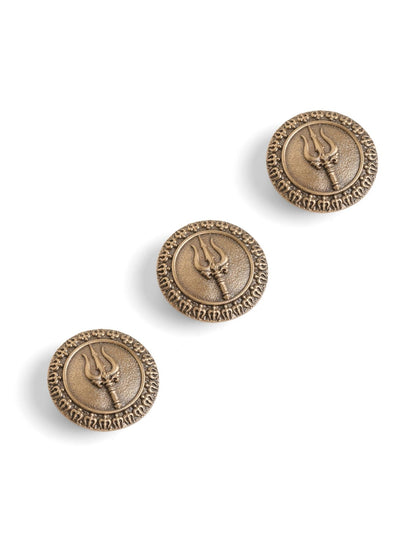 Trishul Kavach Button Cover