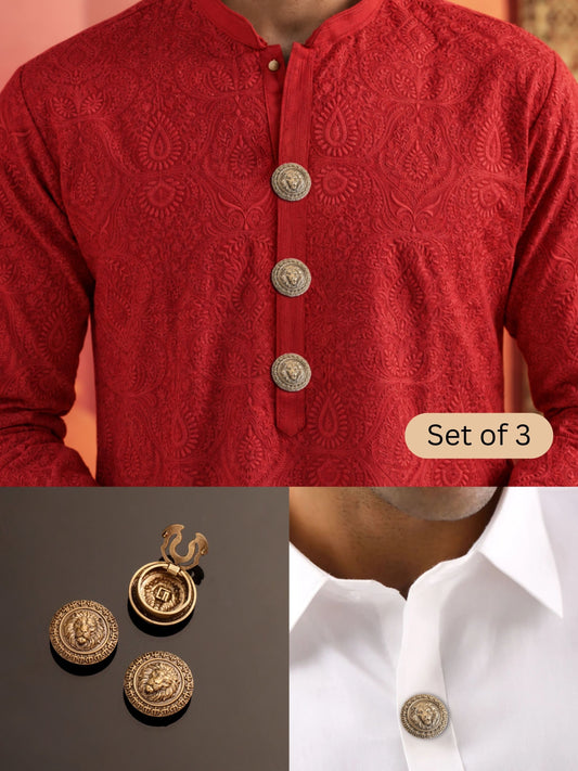 Shakti Vahana Button Cover
