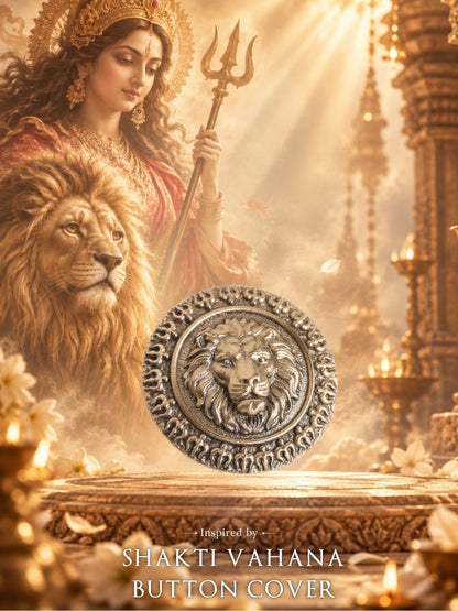 Shakti Vahana Button Cover