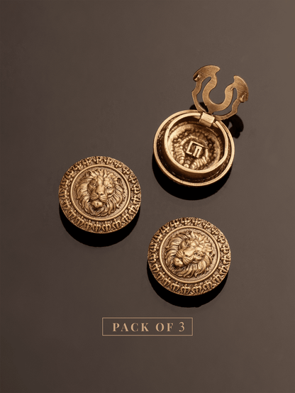 Shakti Vahana Button Cover