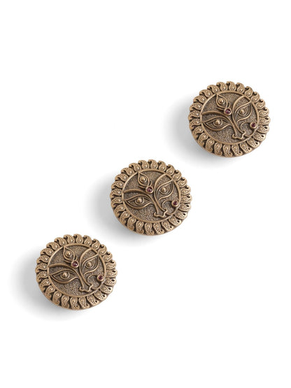 Trinetra Devi Button Cover