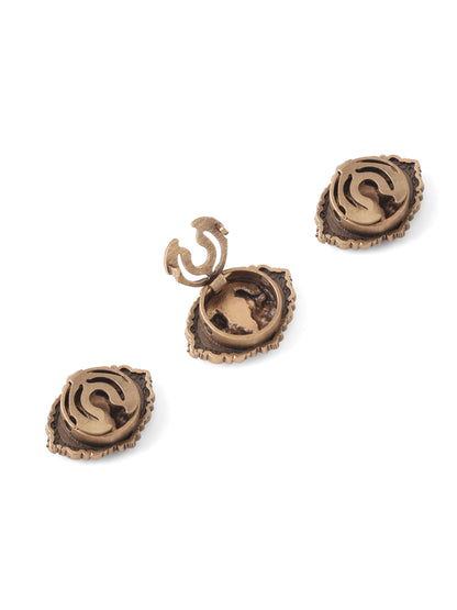 The Divine Sita Ram Button Cover
