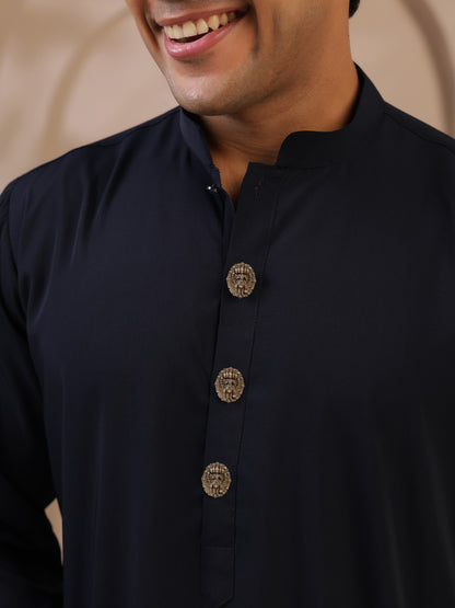 Panchmukhi Hanuman Ji Button Covers for Men