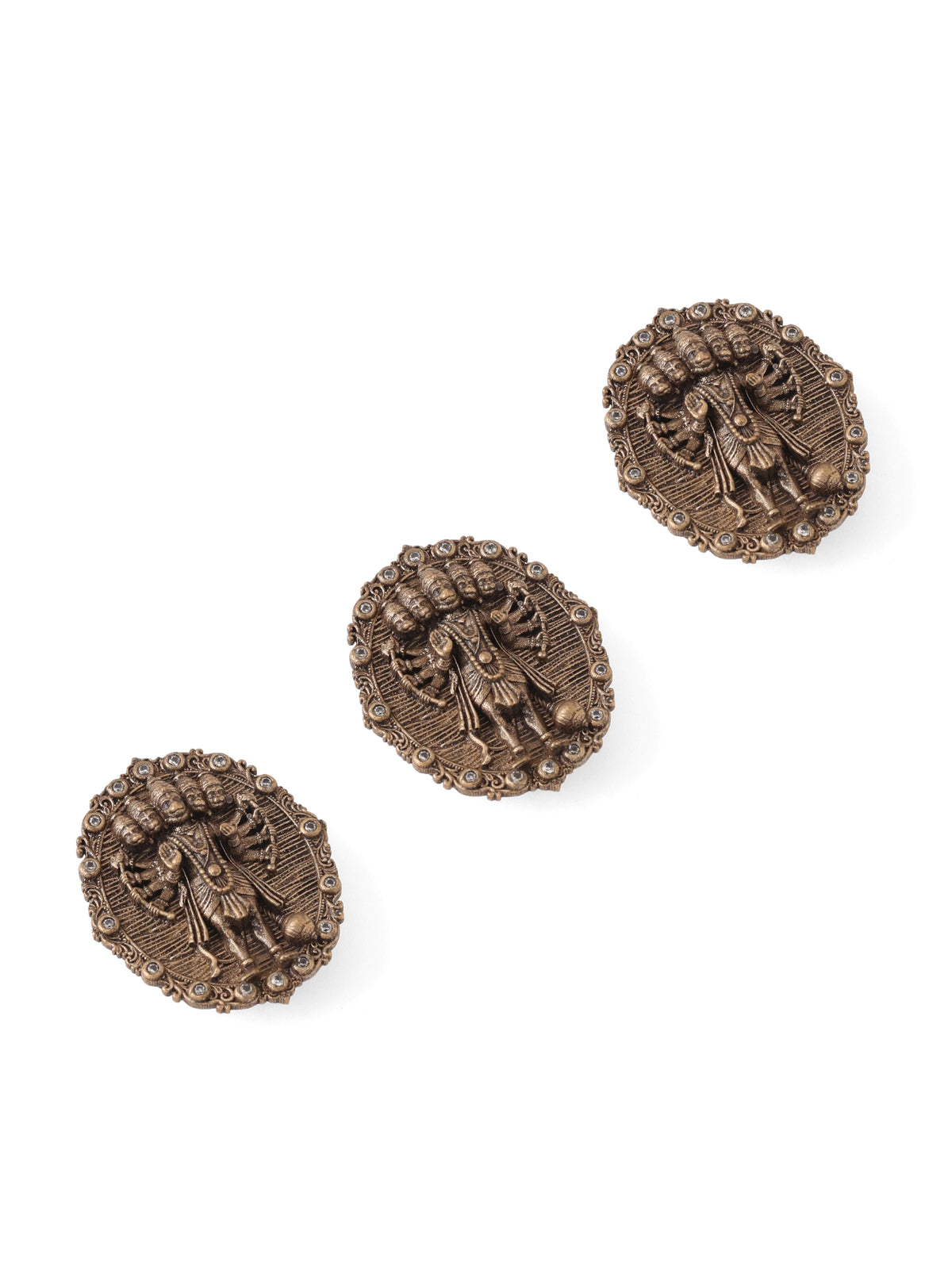 Panchmukhi Hanuman Ji Button Covers for Men