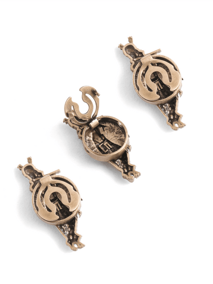 Divine Krishna Button Cover