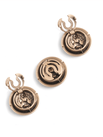 Bal Gopal Motif Button Cover
