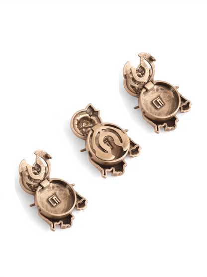 Elegant Krishna Button Cover