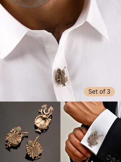 Divine Shrinath Ji Button Covers
