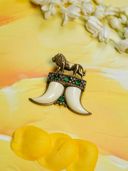 The Lion's Tusk Brooch