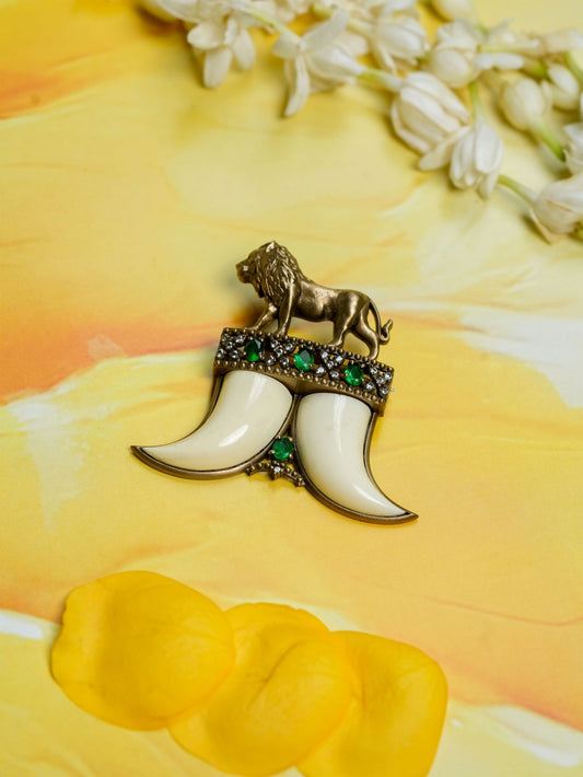 The Lion's Tusk Brooch