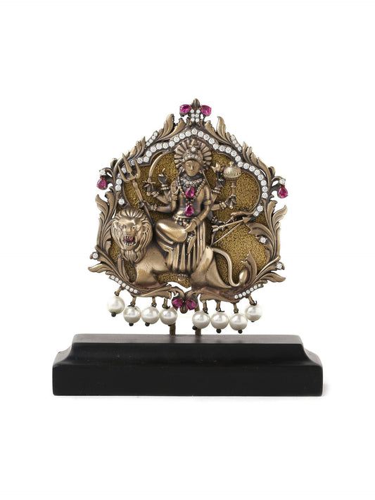 Goddess Durga car decor