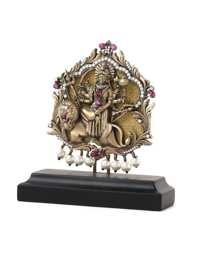 Goddess Durga car decor