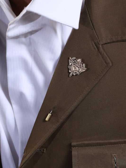 Knight Lion Lapel Pin