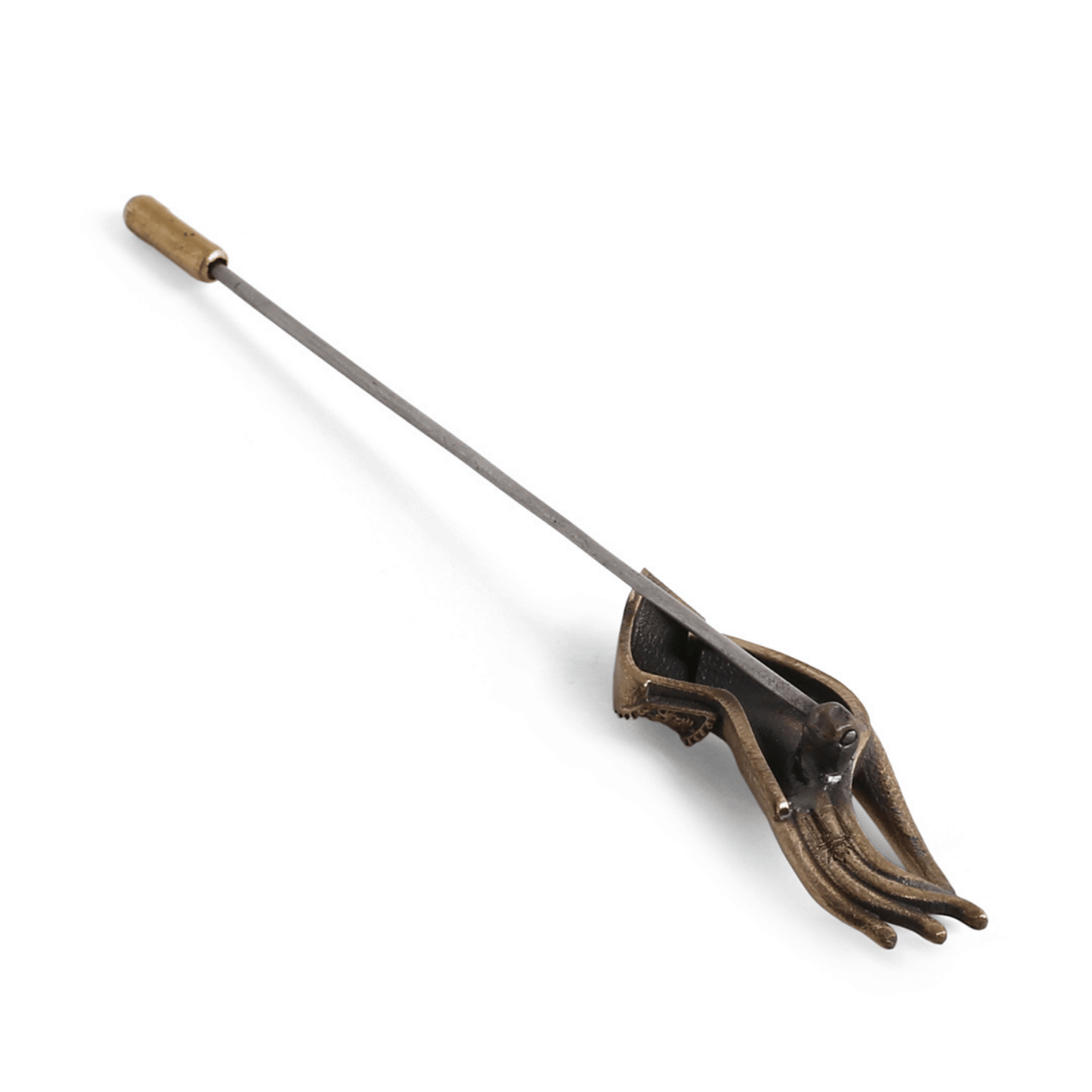 Blessing Hand Antique Gold Lapel Pin for Men