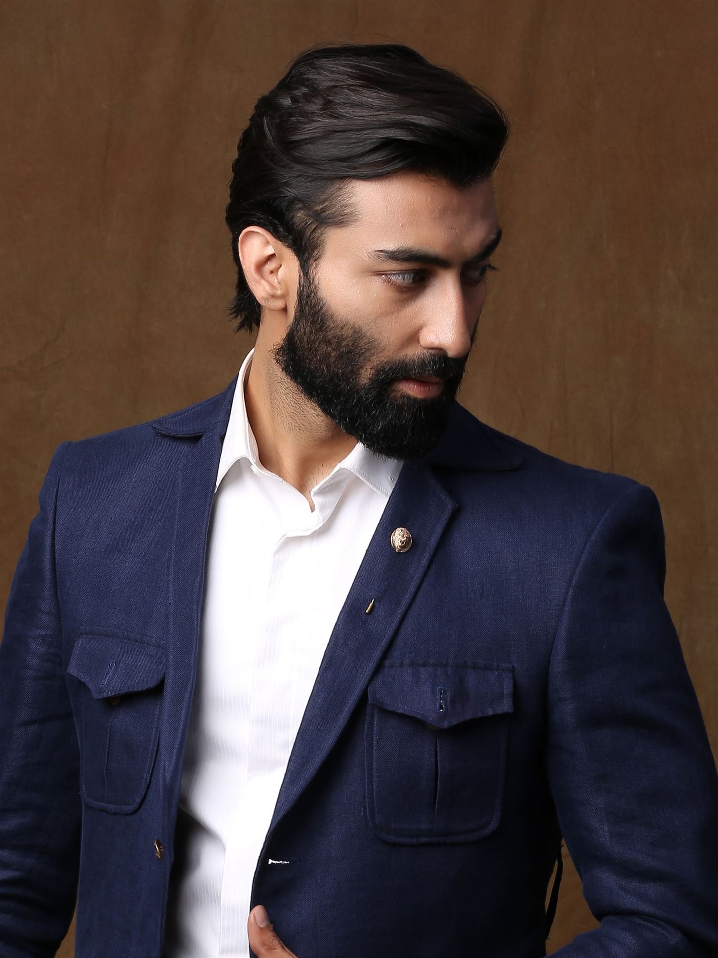 The Uber Lion Lapel Pin