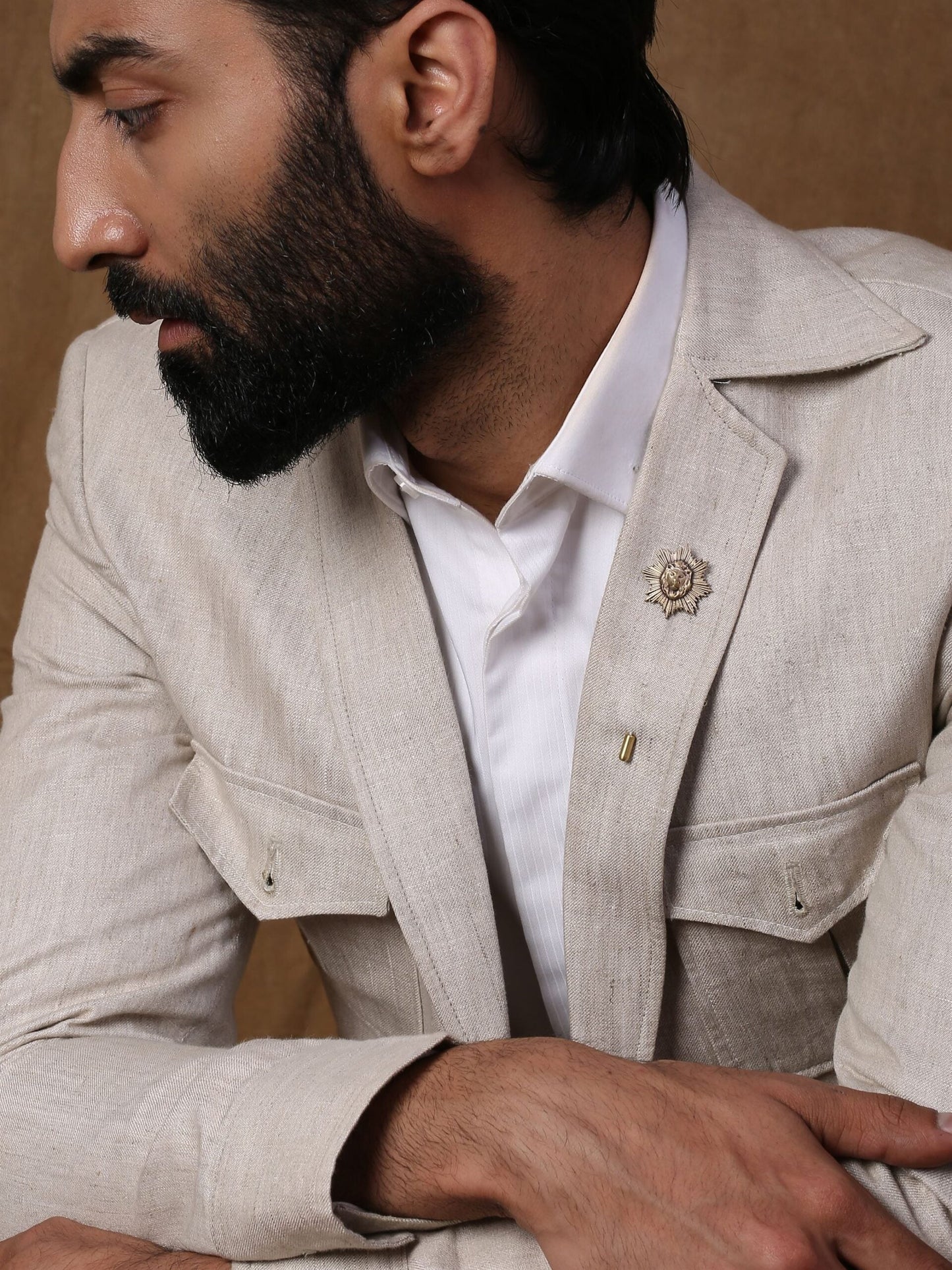 The Lion Power Lapel Pin